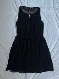 Rochie Scurta Neagra Eleganta Zara