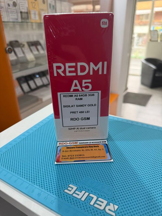 Xiaomi Redmi A5 64Gb 5G Dual Sim/Garantie/Sigilat