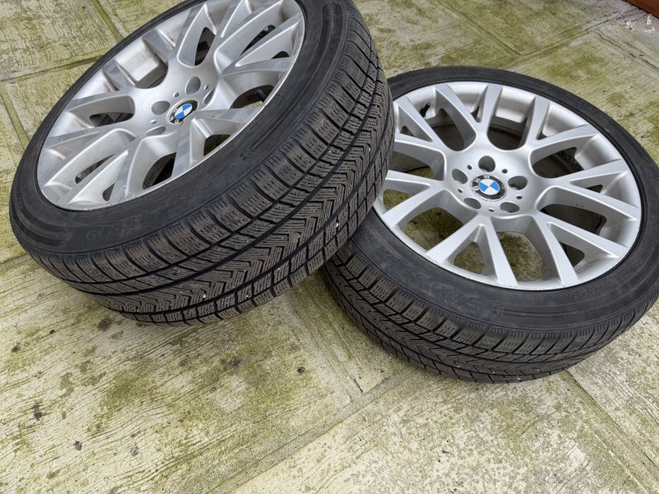 Vand 4 Jenti cu cauciucri de iarna 245/45/19 Bmw originale
