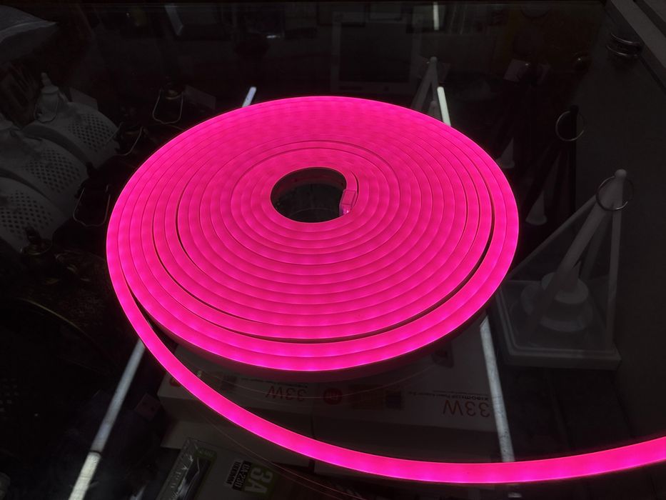 Гибкая неоновая лента RGB 12V