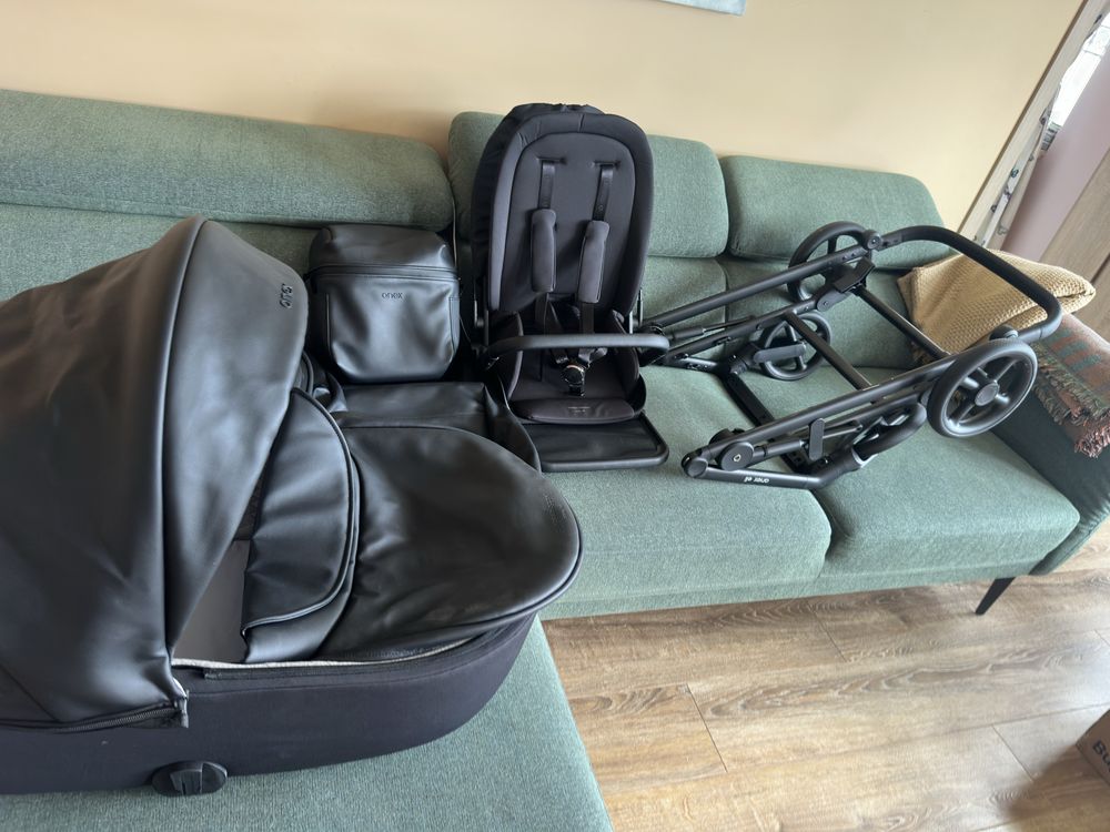 Детска количка Anex Eli black midnight 2in1