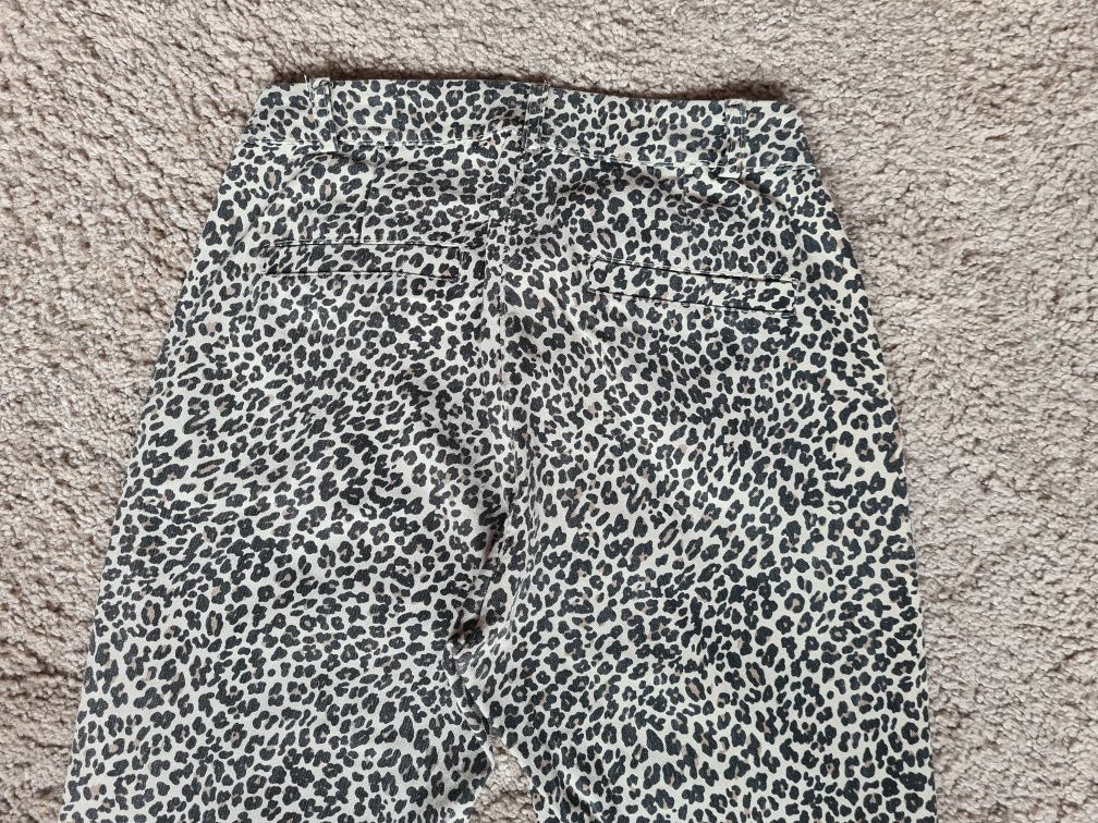 Леопардов еластичен панталон