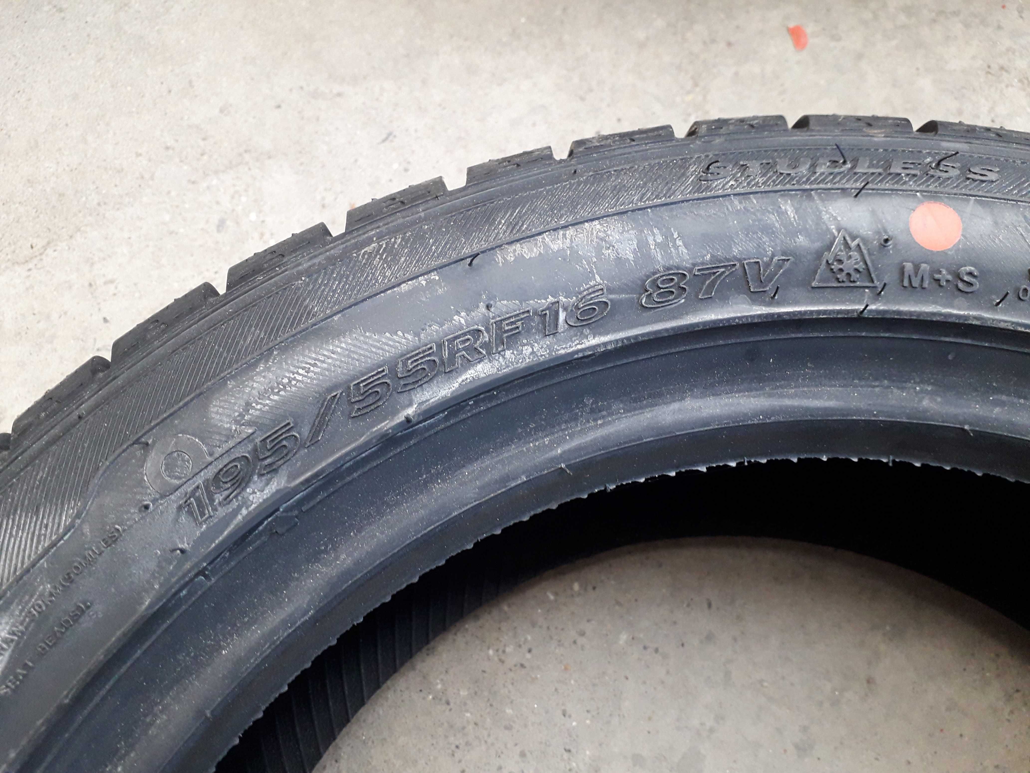 Нови зимни гуми R16 195/55 Hankook IcebearW300 87V M+S Run-Flat с борд