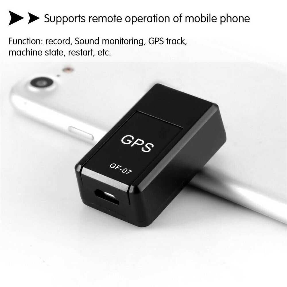 Mini GF-07 Localizator de urmărire GPS. Urmărire în timp real