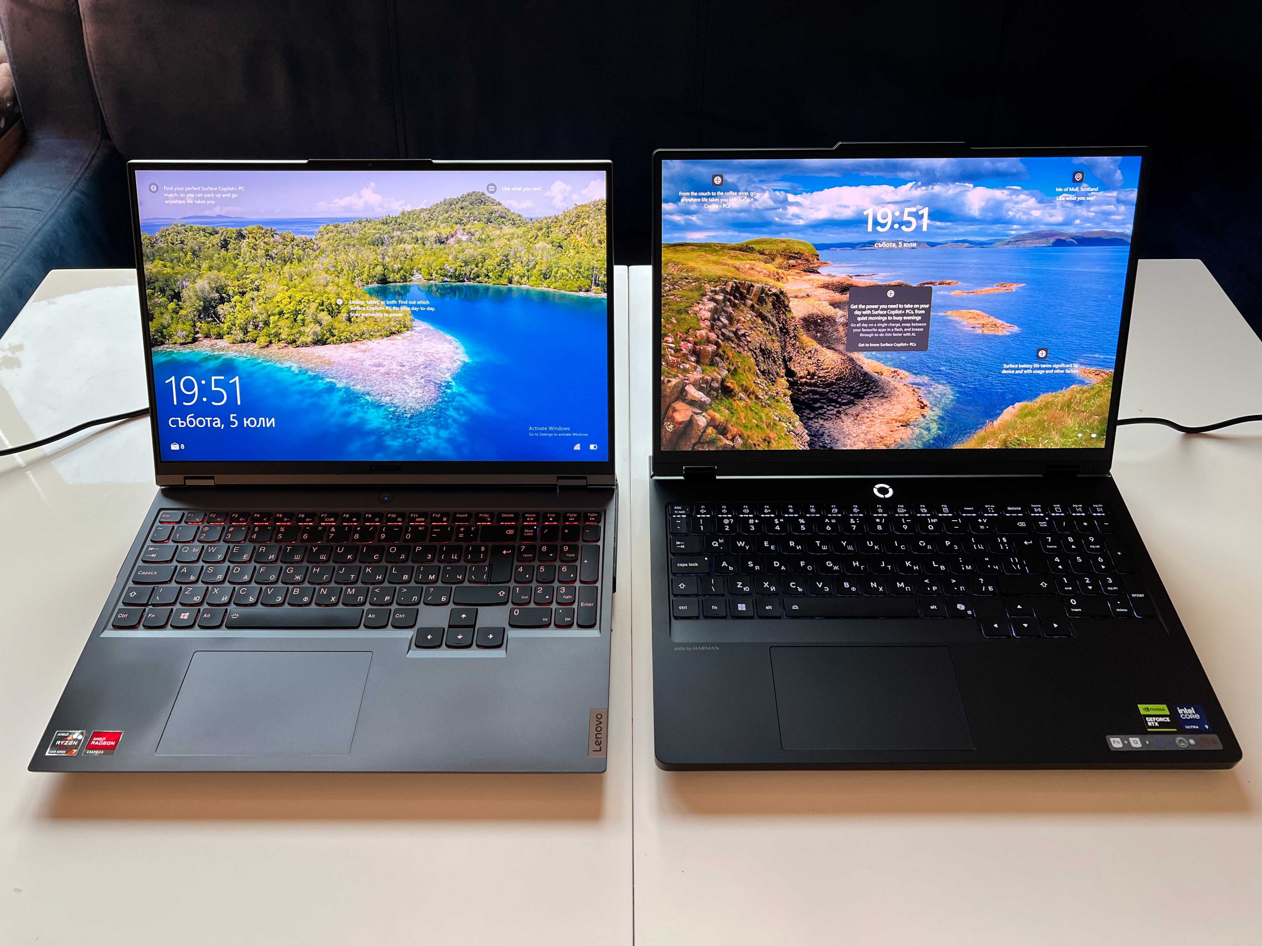 Lenovo Legion 5 PRO 16.0" Ryzen 7 5800H 16RAM RTX 3060 и ново NVME 1TB