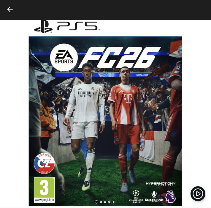 Vand FC26 Fifa26 ps5 playstation 5 digital key