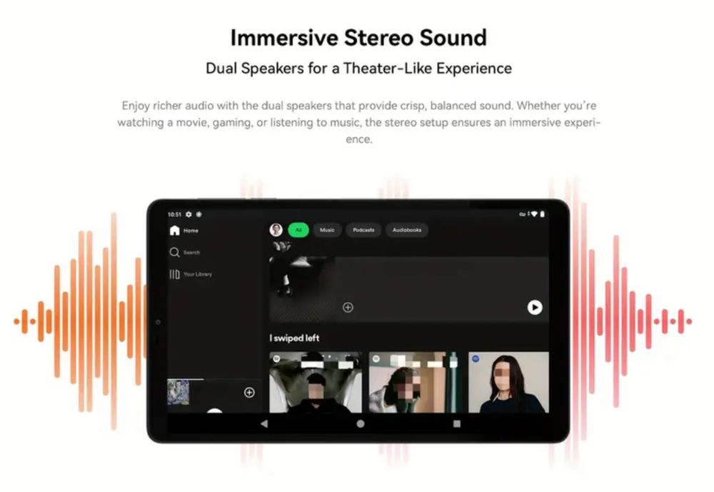 Нов Alldocube iplay 60 mini - 8,7 инча, LTE таблет
