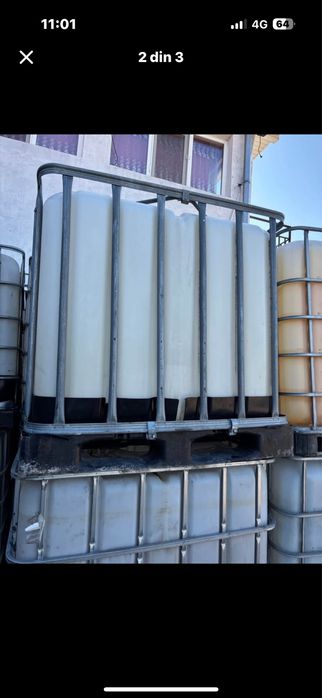 Bazine 1000L folosite doar odata