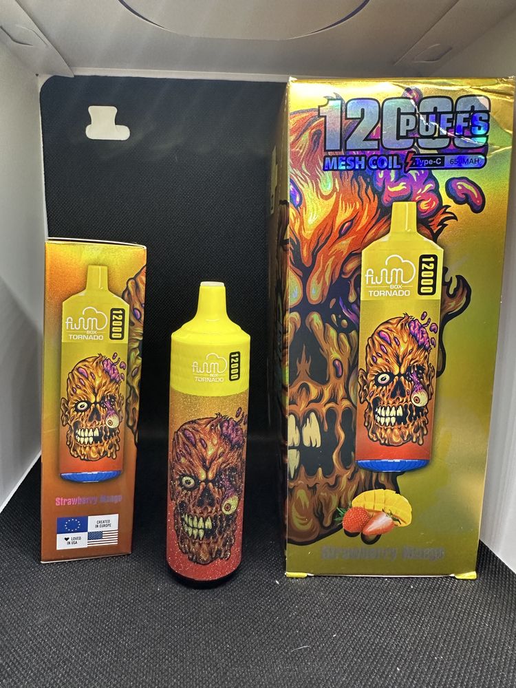 Vape 12.000 Puffs - Aromele se vad in poze