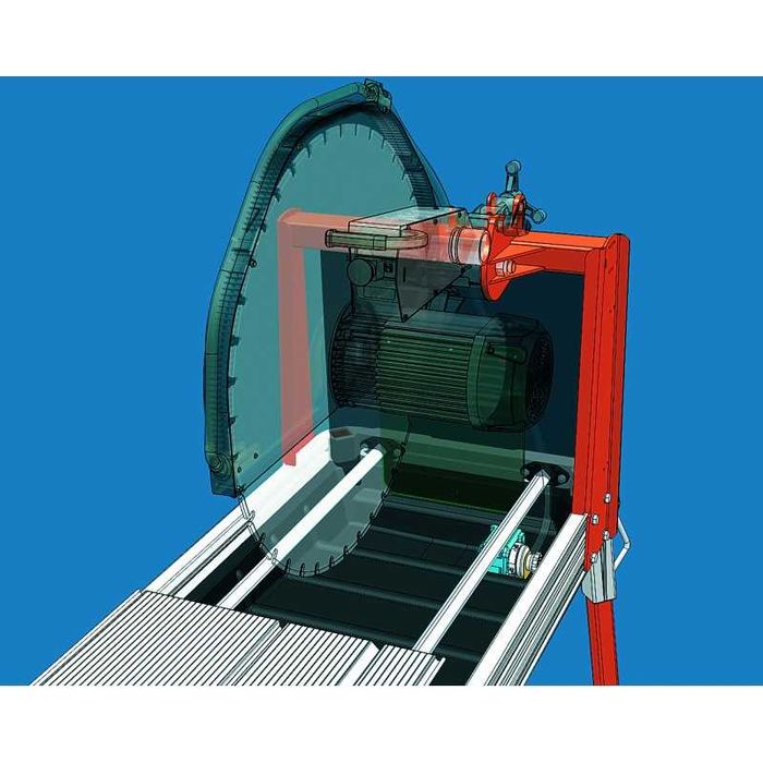 Masa de taiat caramida  EXPERT 500 Battipav 3.5KW 220V  adancime 235mm
