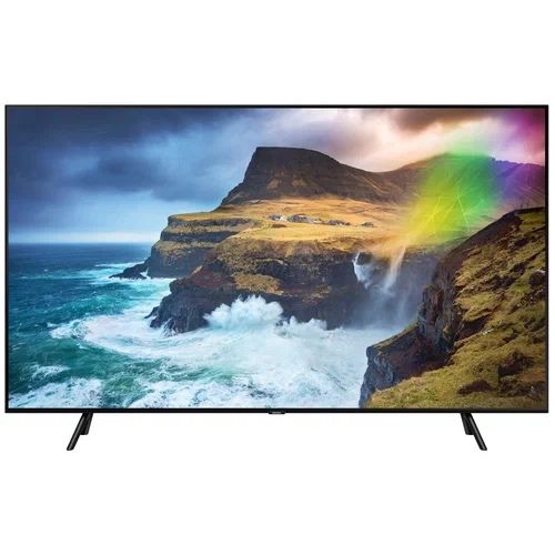 55" Телевизор Samsung QE55Q70RAU 2019 QLED, HDR, LED, черный графит