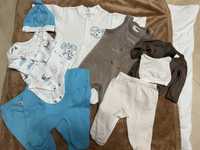 Лот бебешки дрехи 50/56 размер H&M, Name it, Mothercare и др.