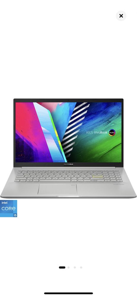 Laptop ASUS Vivobook 15 K513EA cu procesor Intel® Core™ i5-1135G7