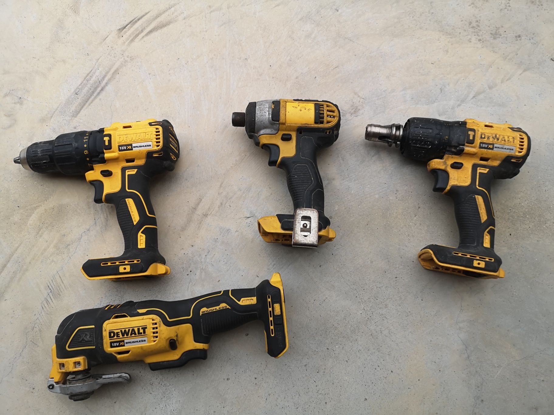 Dewalt 18v различни инструменти