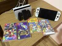 Nintendo Switch Oled + 4 jocuri
