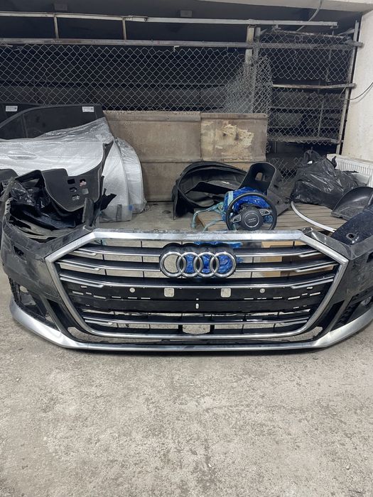Предна броня за ауди а8 D5 оборудвана