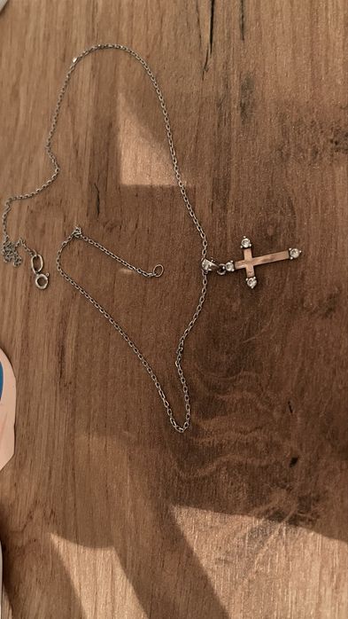 Продам цепочку+ крестик