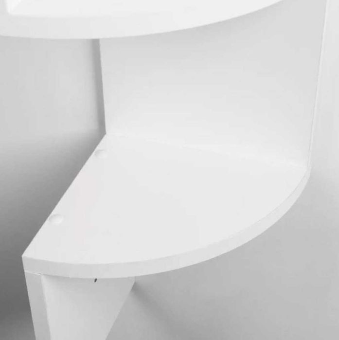 Ъглова етажерка за съхранение с 5 рафта