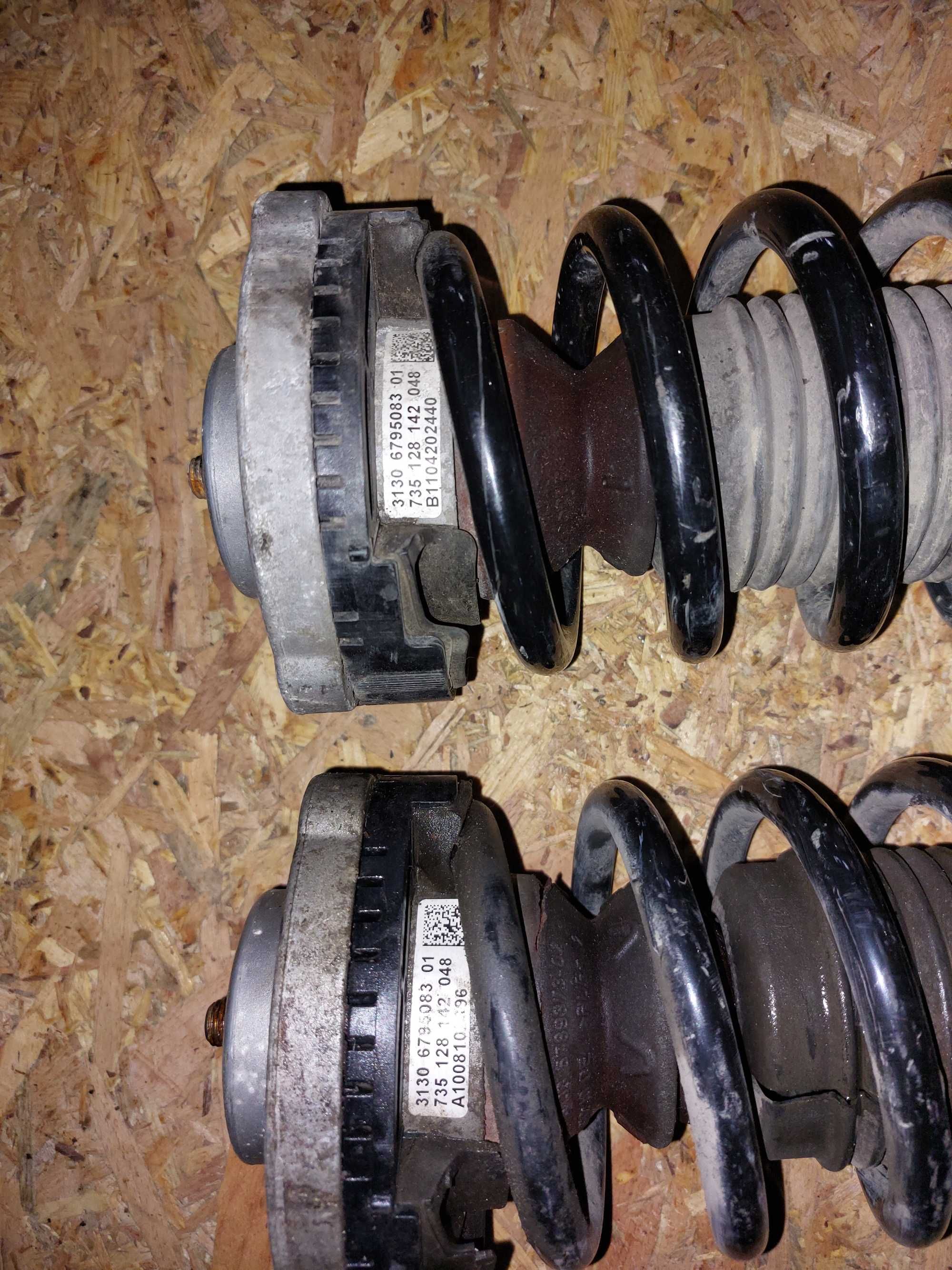 Set amortizoare fata cu arc si flanșă BMW F10 F11 motor N47 520