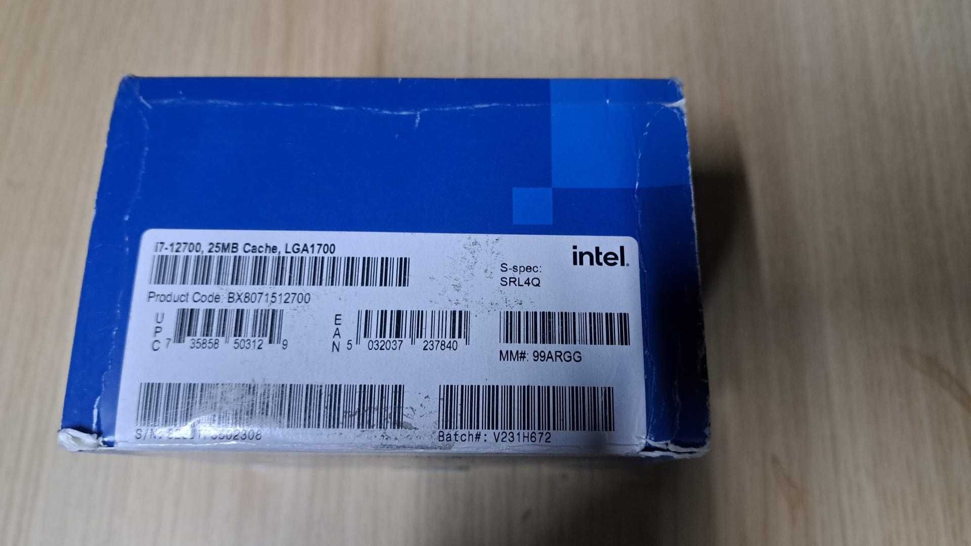 Procesor I7 12700 box sigilat socket 1700 12 core up to 4.9 GHz