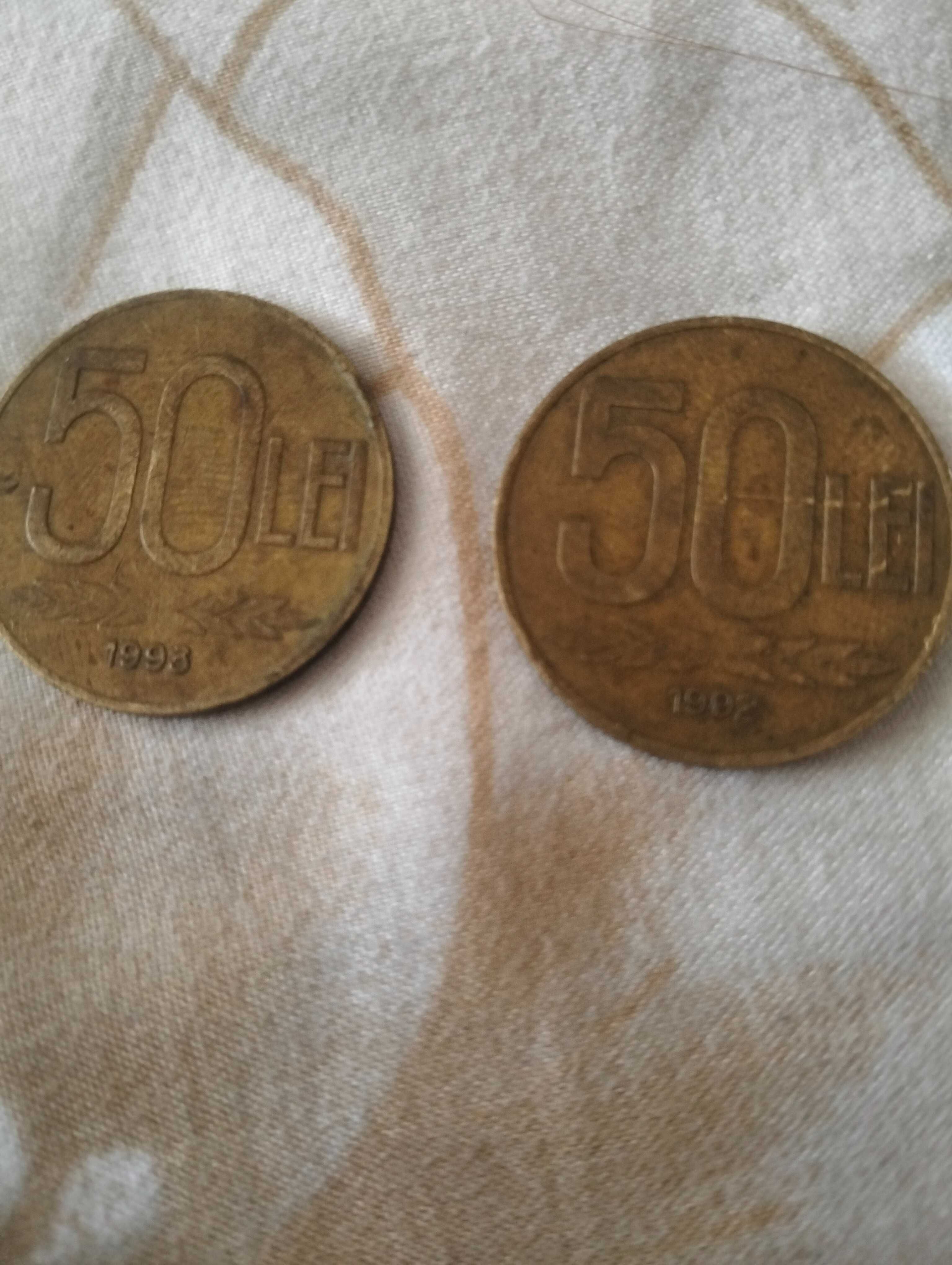 Moneda 50 lei 1992 Alexandru Ioan Cuza