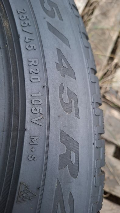 2buc 255 45 R20 Pirelli iarna M+S cauciucuri anvelope ms 20