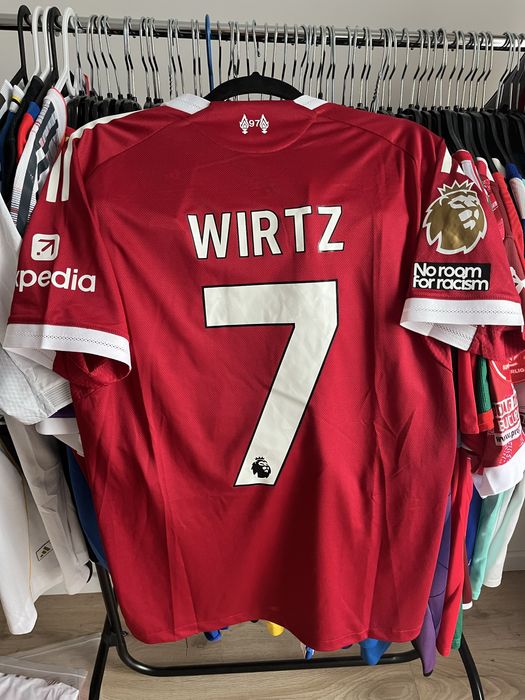 Tricou de fotbal Liverpool FC home cu Florian Wirtz 7 marime M