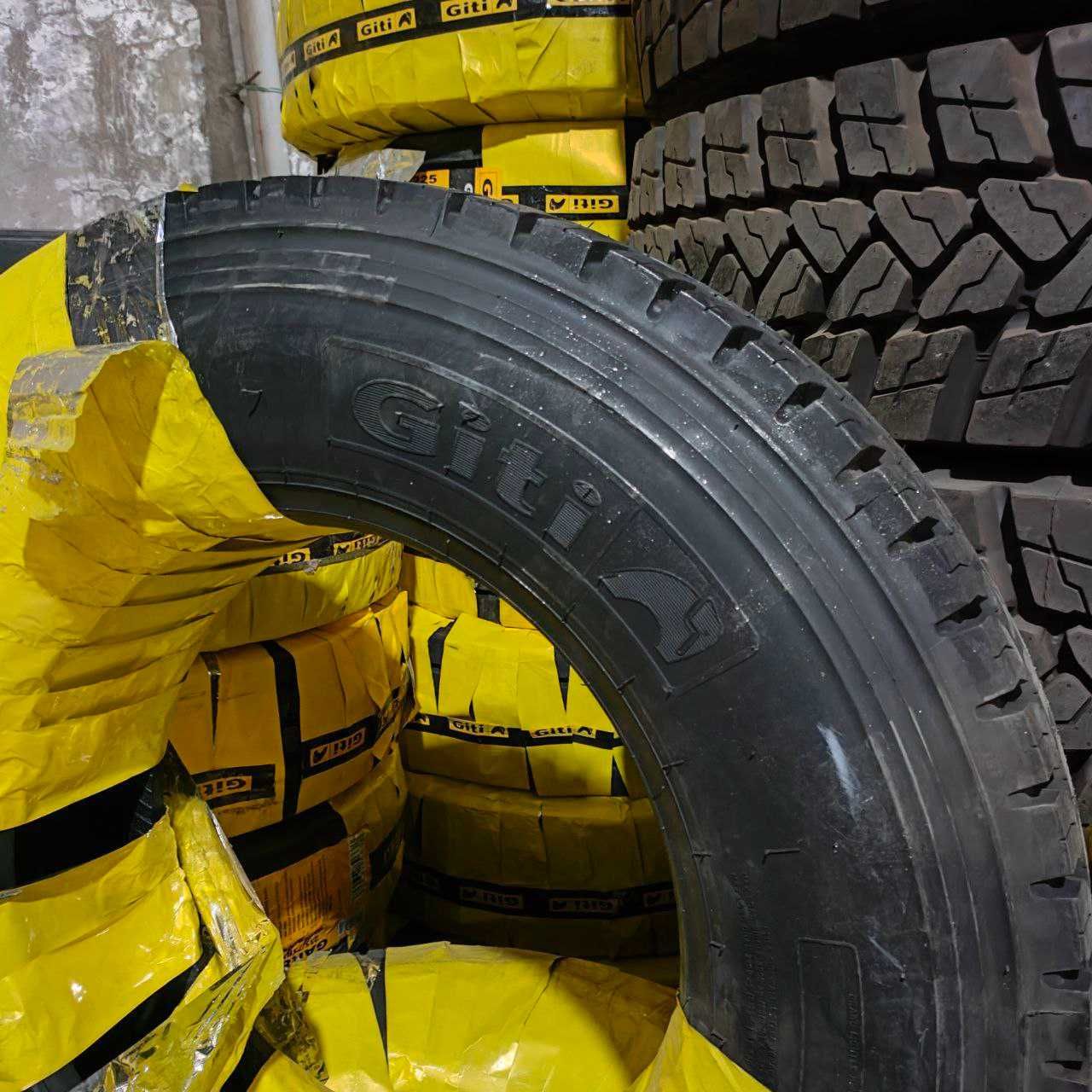 Фураларга 315/70R22.5 размер орқа тигачга GITI балонлар бор