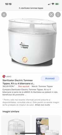 sterilizator electric tommee tippee