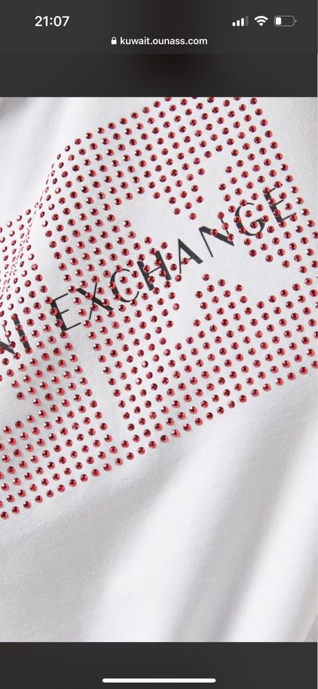 Armani Exchange тениска  ХС