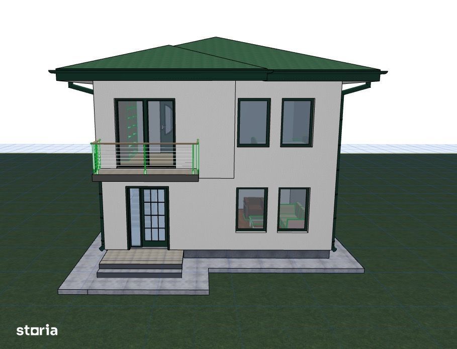 ASFALT! CANALIZARE! Incalz in pard! Vila 4 camere, Valea Lupului