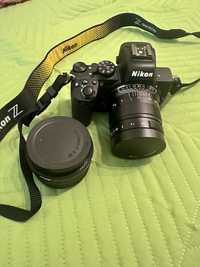 Nikon z50 + 16-55 ,3.5-6.3 + ръчен 35 0.9 + адаптер