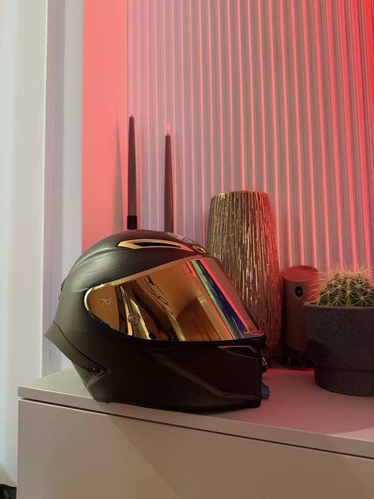 Casca moto AGV Pista 70 Anniversario | Carbon Mat MS