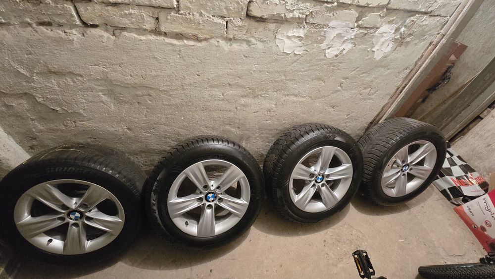 Jante BMW F30/31 r16 cauciucuri iarna 225 55 16