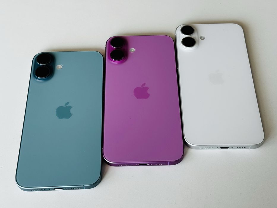 Iphone 16 Plus 128GB White Green Pink Гаранция 6 месеца