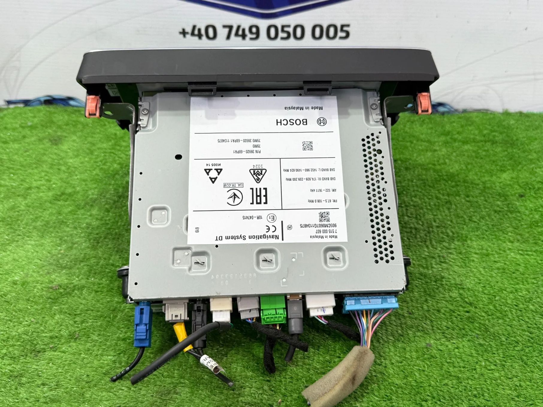DISPLAY NAVIGATIE / ECRAN CONTROL MEDIA SUZUKI BALENO 2016 1.0 BENZINA K10C-T COD OEM 7515000607 2016-2025