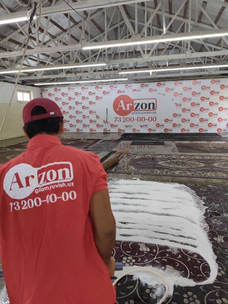 Arzon gilam yuvish Toshkent