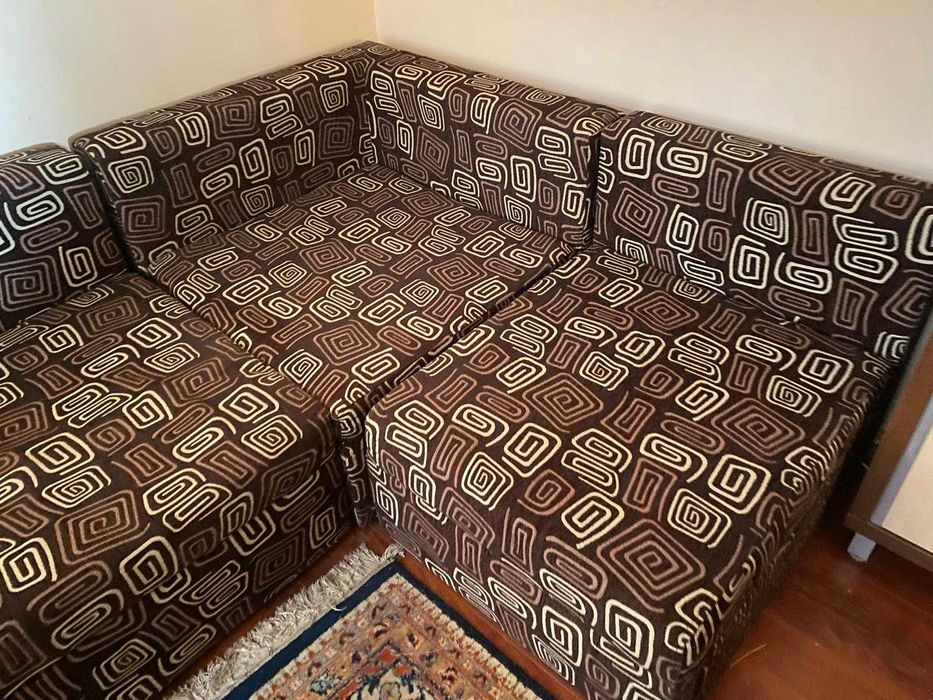 Canapea coltar stofa model modern