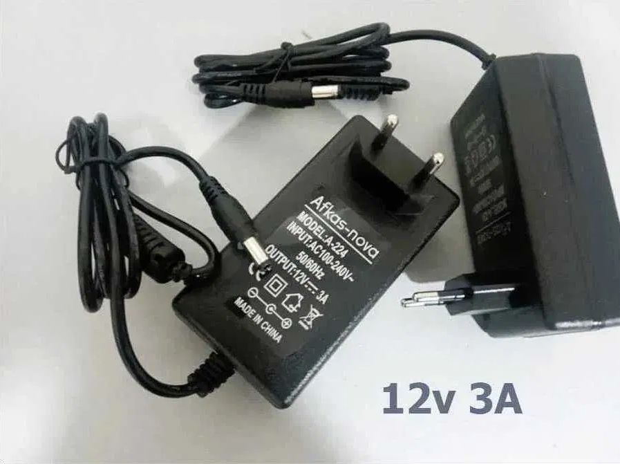 Блок питания 3А 12В (12v 3х амперный блок)