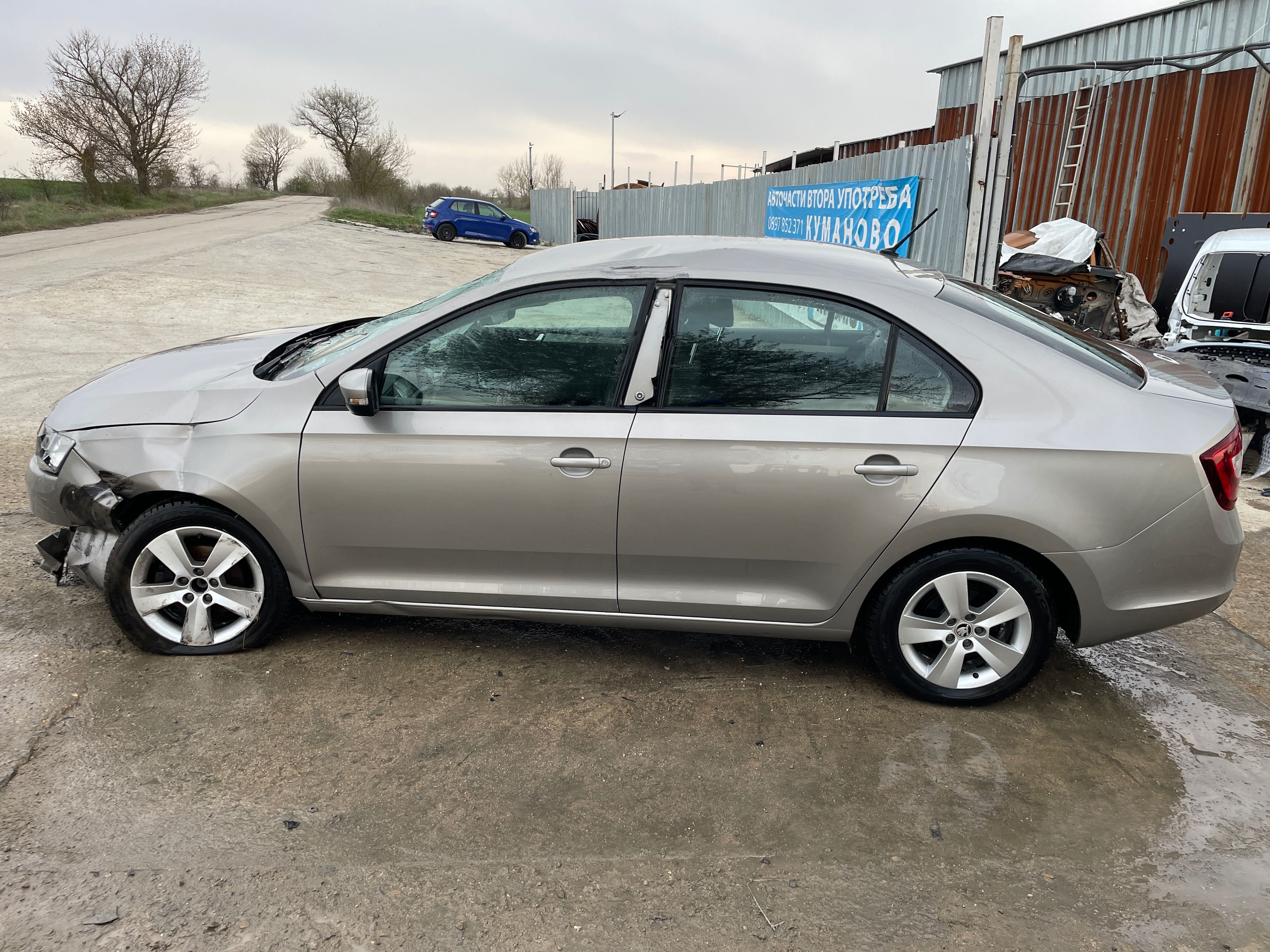 Skoda Rapid 1.0 TSI, двигател CHZB,95 кс.,2018 г., Шкода Рапид 1.0 ТСИ