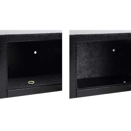 Сейф Капацитет 10L, Метален сейф за пари, Електронно заключване + Ключ