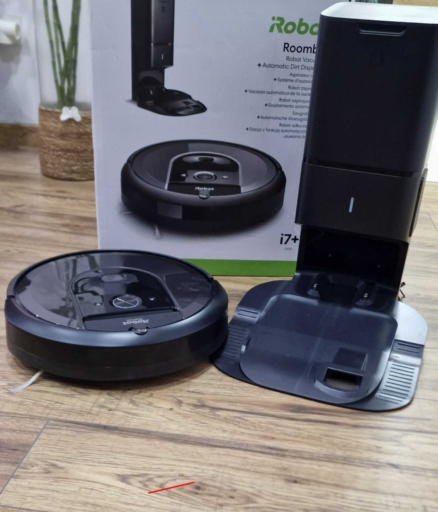 Подов Робот iRobot Roomba i7+ за сухо почистване