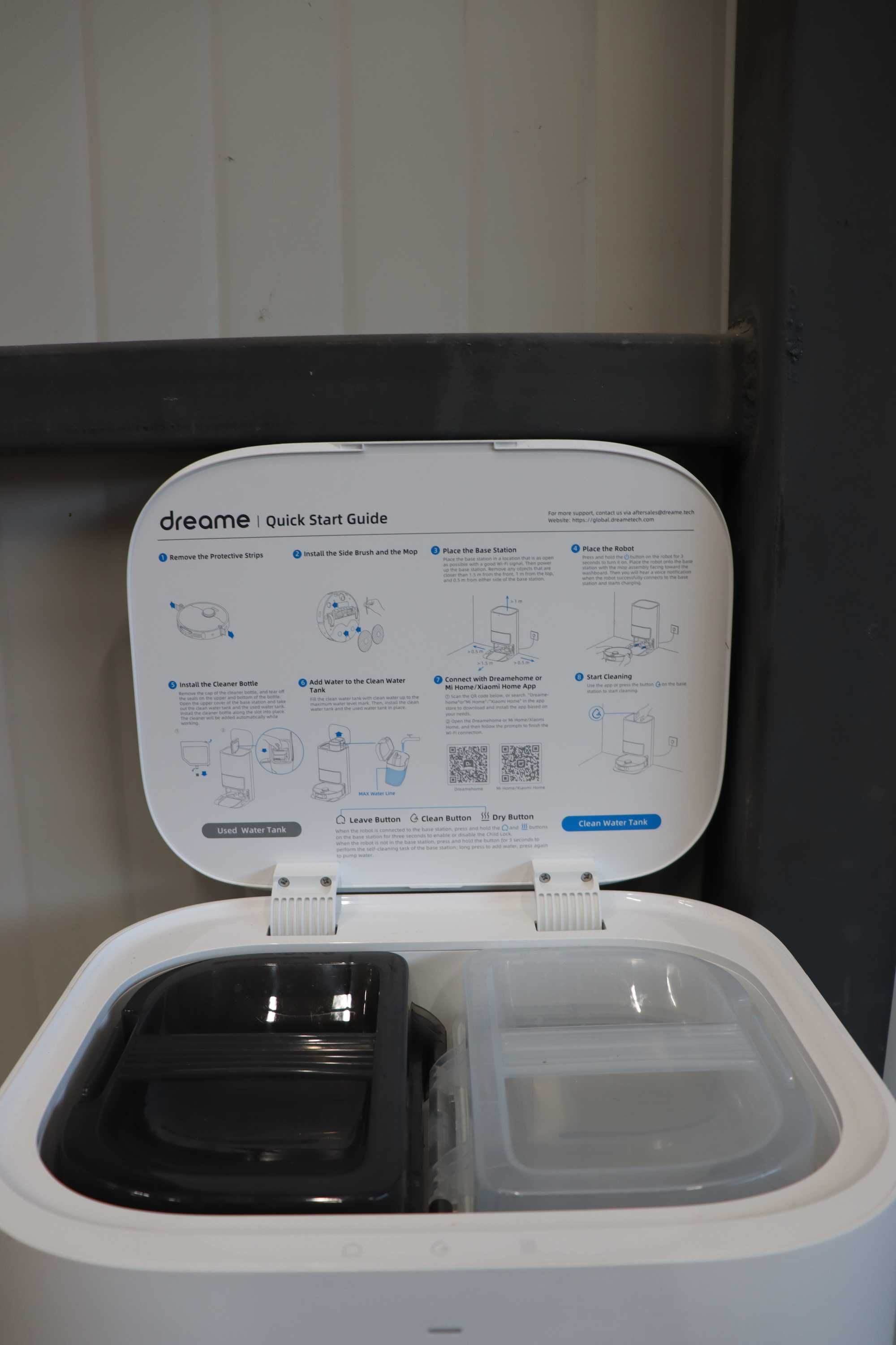 Прахосмукачка робот Dreame L10s Pro Ultra, 5300Pa, 3L, App, Ai Action