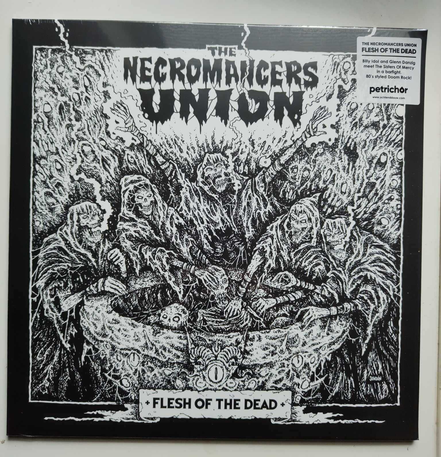 The Necromancers Union - Flesh Of The Dead - Neon Green VINYL