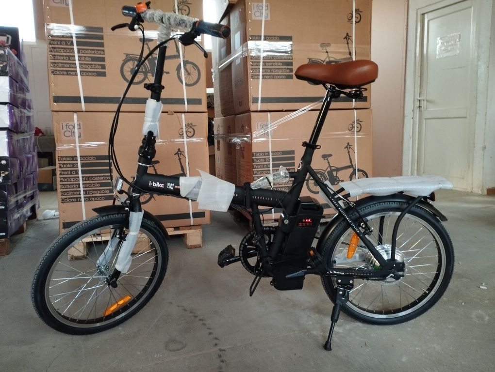 Bicicleta electrica pliabila