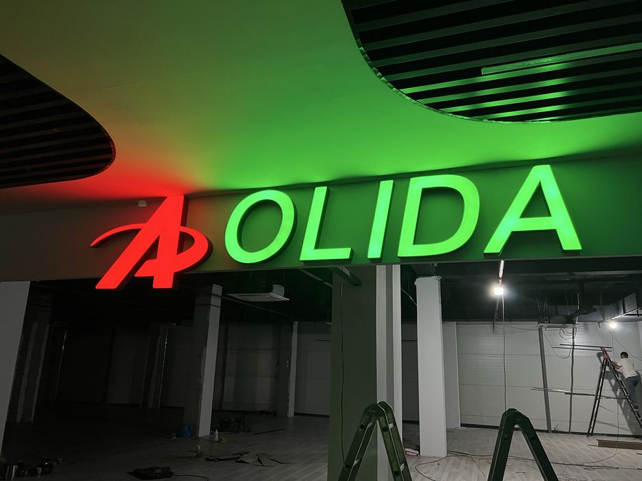 Reklama xizmati наружная реклама bukva baner strella reklama