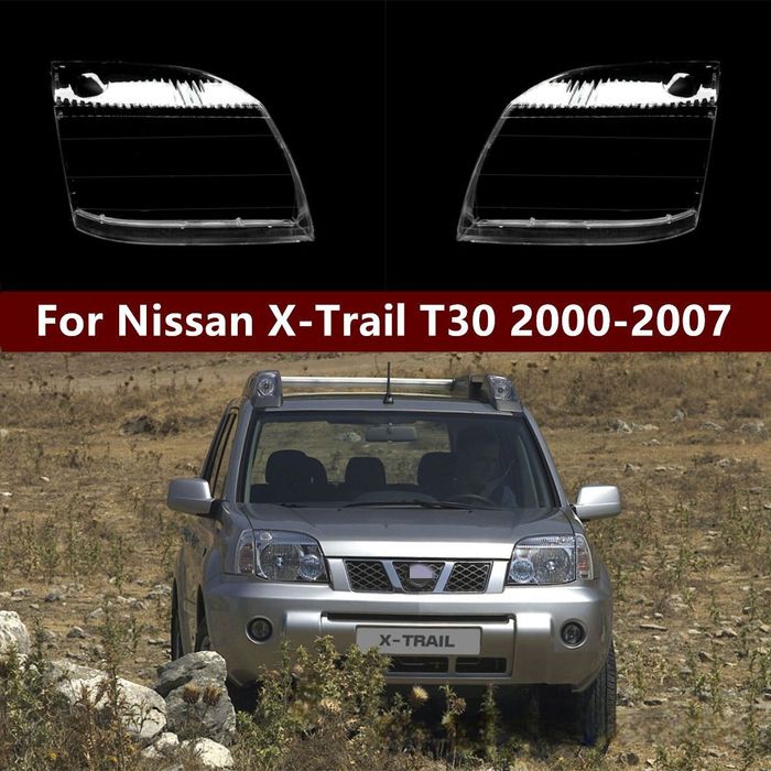 Стекла фар  Nissan X-trail T30
