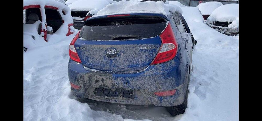hyundai accent solaris хюндай акцент солярис 2015год  1,4 мкпп рест