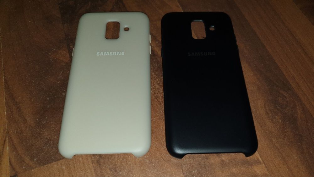 Husa antisoc originala Samsung Dual Layer Cover A6 2018 A600