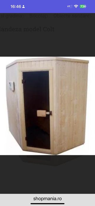 Sauna  Finlandeza model Colt